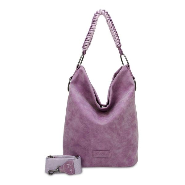 Fritzi Aus PreußEn Borsa A Tracolla Olga Special Rub Hobo Bag Lilac Porpora-image