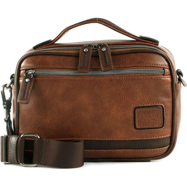 Picard Borsa A Tracolla Breakers Crossover Bag Whiskey-Komb Marrone-image