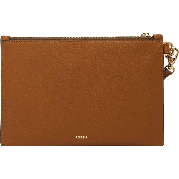 Fossil Borsa Da Polso Borsa Per Utensili Wristlet Saddle Marrone-image