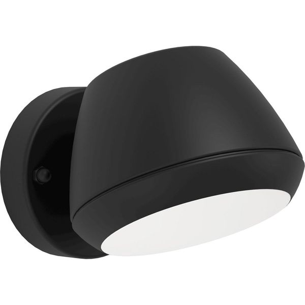 Eglo 900675 Nivarolo Led Parete/Soffitto Per Esterni 4,6W Bianco Nero IP44-image