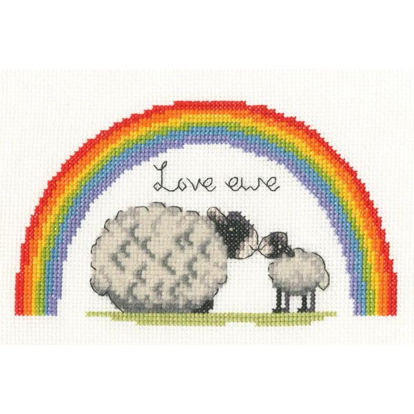Kit Punto Croce Bothy Threads "Mother's Love"", XLP7, 26X26Cm"-image