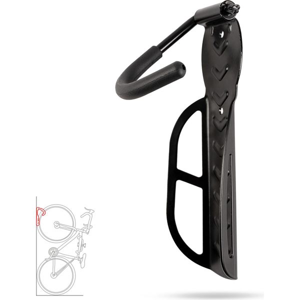 Supporto Per Bicicletta Eddy Montaggio A Parete Installazione Facile E Veloce Con Staffa Di Fissaggio-image