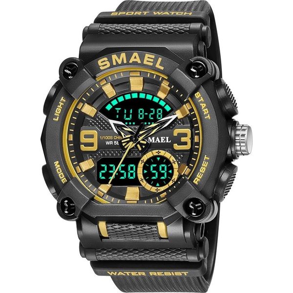 Orologio Smael FO-14151 - Nero/Oro KP14151-image
