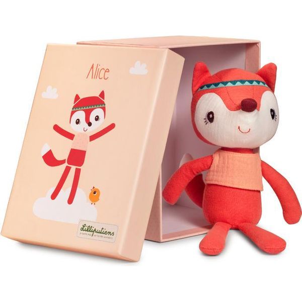 Peluche Lilliputiens Eco Alice In Confezione Regalo - Giocattolo Sostenibile-image