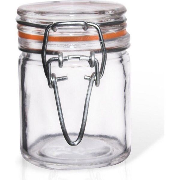 Orion Vaso Per Conserve Con Tappo Oscillante Contenitore In Vetro Brevettato Bela 0,05L-image