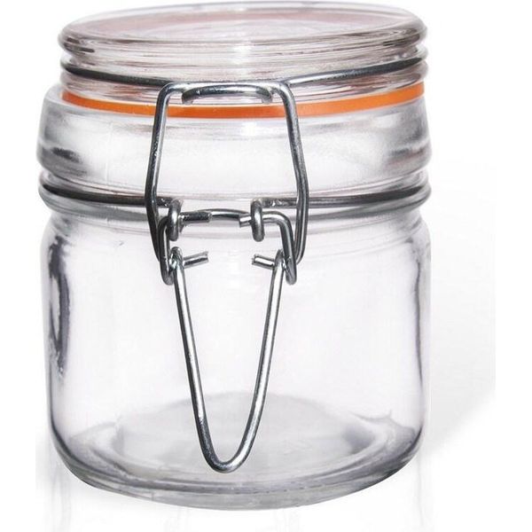 Orion Vaso Per Conserve Con Tappo Girevole Contenitore In Vetro Brevettato Bela 0,1 Litri-image