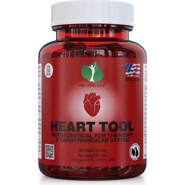 Hearttool - Pulizia Naturale Dei Vasi Sanguigni E Salute Del Cuore | Rafforzamento Del Muscolo Cardiaco E Riduzione Del Colesterolo-image