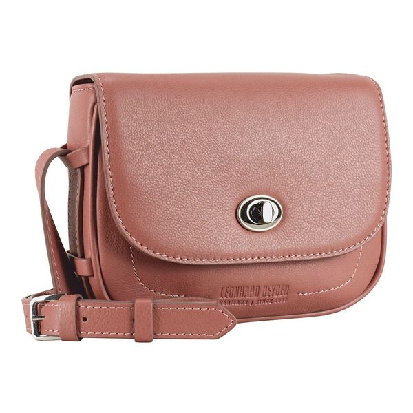 Leonhard Heyden Pelle Borsa A Tracolla Nizza Crossbody Bag Oldrose Rosa Antico-image