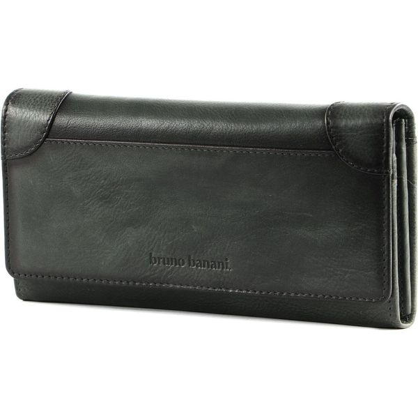 Bruno Banani Pelle Portafoglio Wallet With Flap Black Nero-image