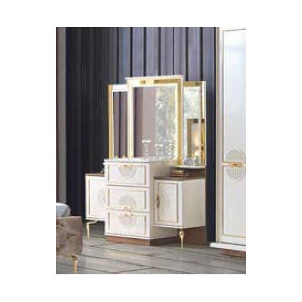 Tavola Da Toilette Mobili In Legno Consolle Italiana Credenza Nuovo-image