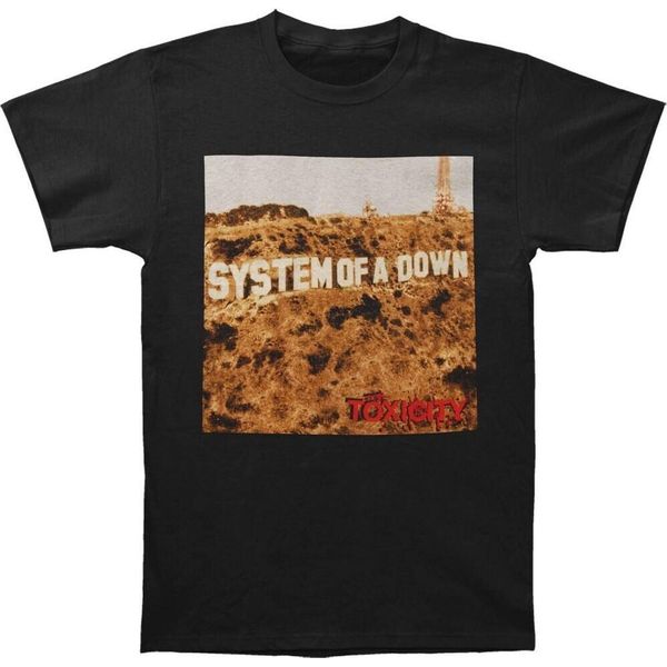System Of A Down - Maglietta "Toxicity"" Per Uomo/Donna Unisex RO1756 (Xl) (Nero)"-image