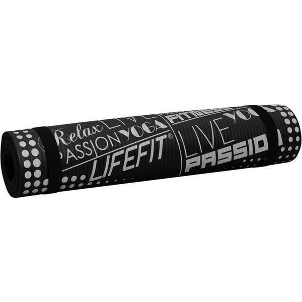 Lifefit® Yoga Mat Exkluziv , 100X58X1Cm, Nero-image