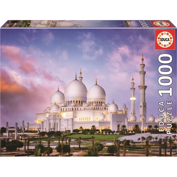 Educa Puzzle Magia D'arabia: La Grande Moschea Di Sheikh Zayed 1000 Pezzi-image
