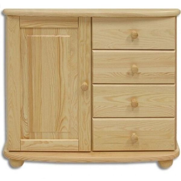 Cassettiera In Legno Fatta A Mano Credenza Nuova Jvmoebel-image