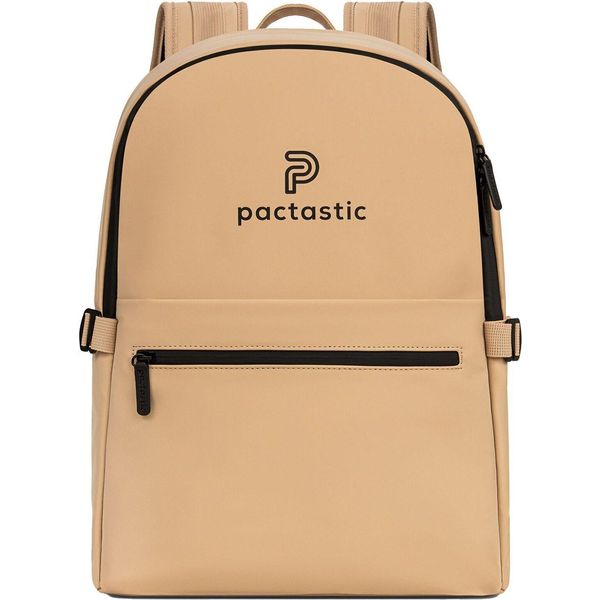 Pactastic Zainetto Zaino Con Scomparto Per Laptop Urban Collection Round Top Backpack 44 Cm 20L Beige-image