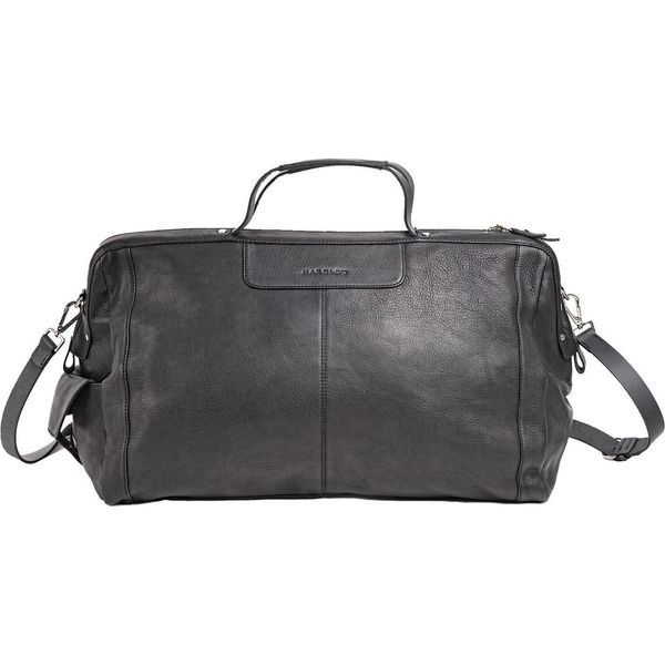 Harold's Pelle Borsa Da Viaggio Country Framebag Travelbag Black Nero-image