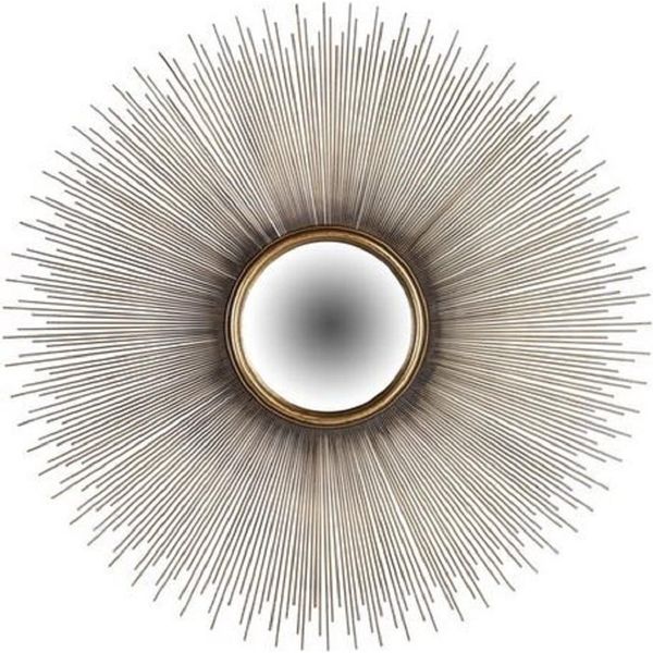 Casa Padrino Specchio Da Parete Oro Ø 90 Cm - Specchio Rotondo Per Il Soggiorno - Specchio Per La Camera Da Letto - Specchio Per L'armadio - Mobili - Interni - Qualità Lusso-image