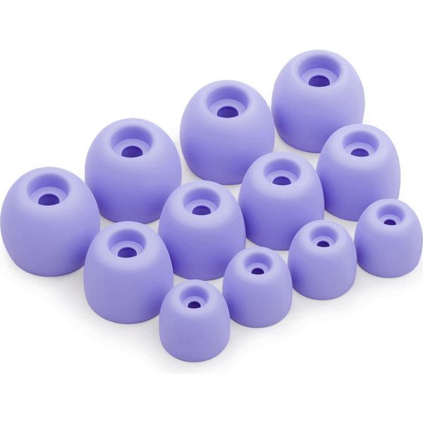 Okuli 12 X Gommini Auricolari In Silicone Ricambio Per Samsung Galaxy Buds 2 Pro Auricolari Cuffie In Viola-image