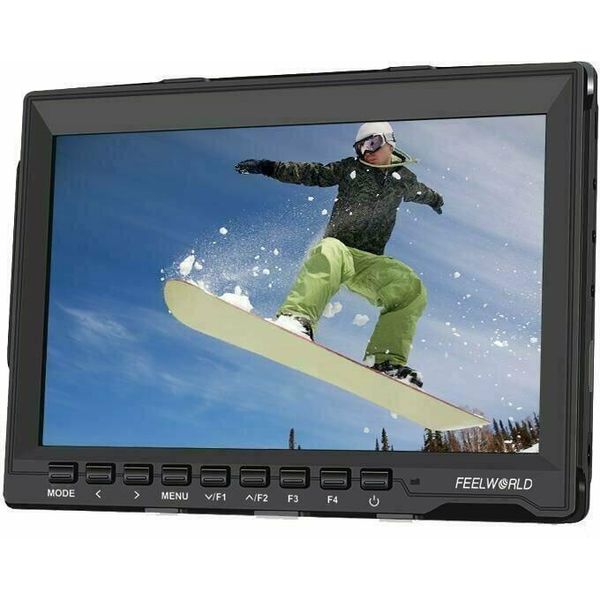 Monitor Per Fotocamera Feelworld FW759 17,8 Cm (7") Nero 1280 X 800 Pixel"-image