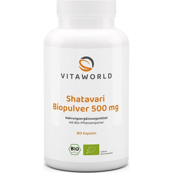 Shatavari 500 Mg Capsule Biologiche 180 Capsule-image