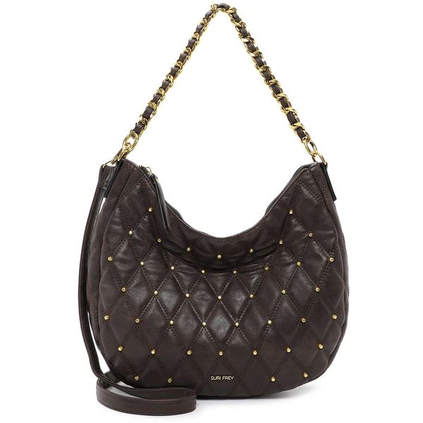 Suri Frey Borsa A Tracolla Borsa A Tracolla Corey Hobo Bag Brown Marrone Scuro-image
