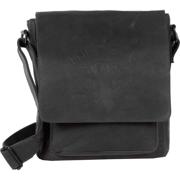 Mustang Pelle Borsa A Tracolla Valencia Pisco Shoulderbag Black Nero-image