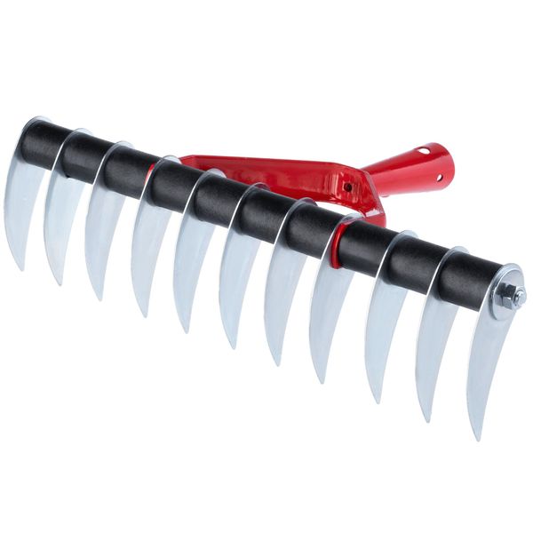 Arieggiatore Kadax "Strand"", Arieggiatore Manuale Per Giardino In Metallo, Unilaterale, Senza Manico, 36 Cm"-image