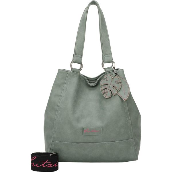 Fritzi Aus PreußEn Borsa Shopper Borsa A Tracolla Eco Joy01 Shopper Leaf Verde-image