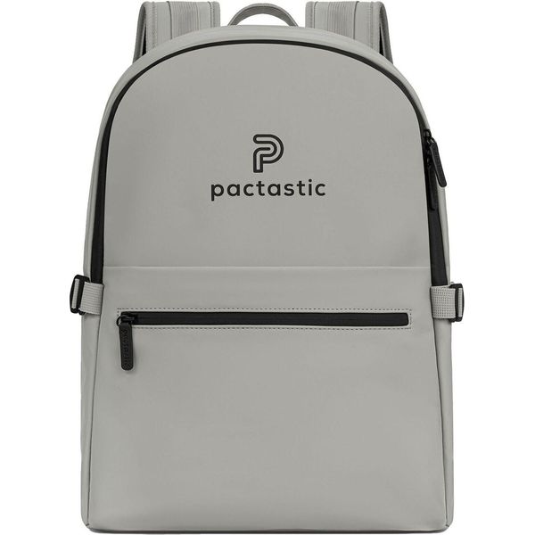 Pactastic Zaino Zainetto Con Scomparto Per Laptop Urban Collection Round Top Backpack 44 Cm 20L Grey Grigio-image