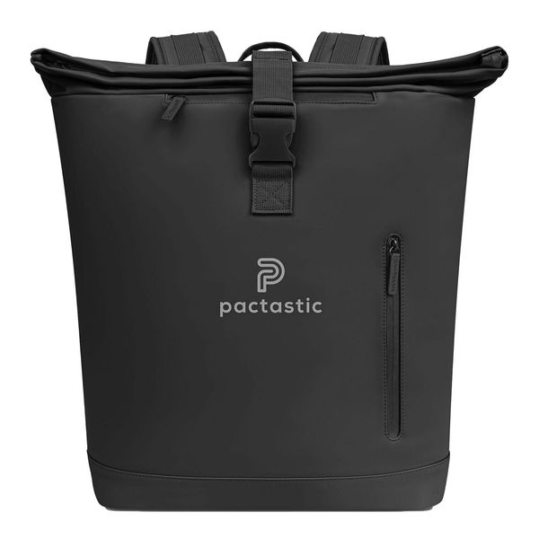 Pactastic Zaino Zainetto Con Scomparto Per Laptop Urban Collection Rolltop Backpack 45 Cm 24L Black Nero-image