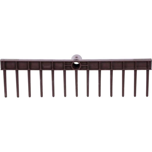 Rastrello Per Fieno Dkp, 13 Denti, In Plastica, Per Foglie, Senza Manico-image
