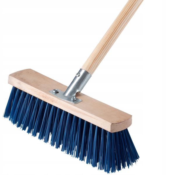 Kadax Scopa "Froson"", Scopa Da Strada Con Manico Lungo, Scopa Larga In Nylon, 30 Cm"-image