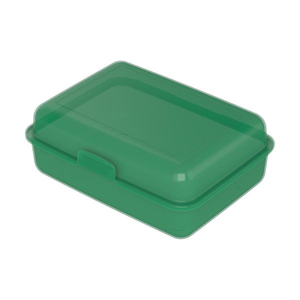 Scatola Per Il Pranzo "School-Box"" - Scatola Per Il Pranzo Senza Bpa Per Bambini E Adulti - Scatola Per Il Pranzo Resistente Per La Scuola, Il Lavoro E L'avventura, Germany - Pp Verde Di Tendenza"-image
