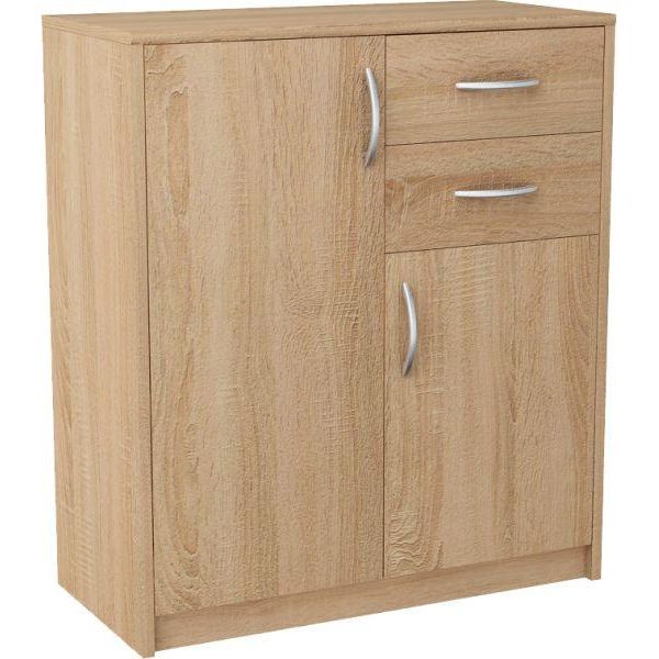 Cassettiera Combinata Iboja 2 – Rovere Sonoma-image