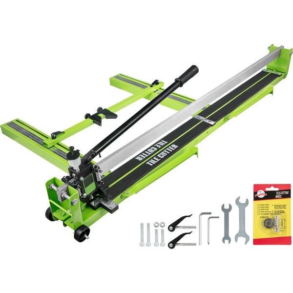 Tagliapiastrelle Vevor 1200 Mm Extra Ruota Di Taglio Telaio In Acciaio Tagliapiastrelle Manuale-image
