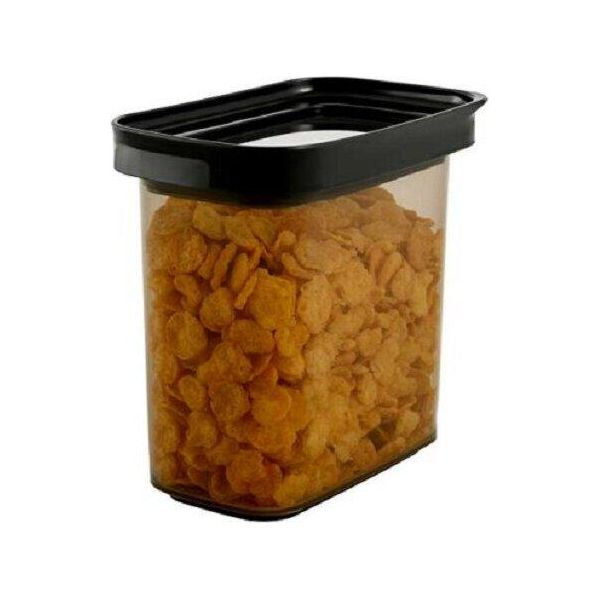 Barattoli Di Stoccaggio Michelino Barattolo Di Stoccaggio Serie Hannah Contenitore Per Alimenti Barattolo Di Stoccaggio 1500Ml Grigio-image