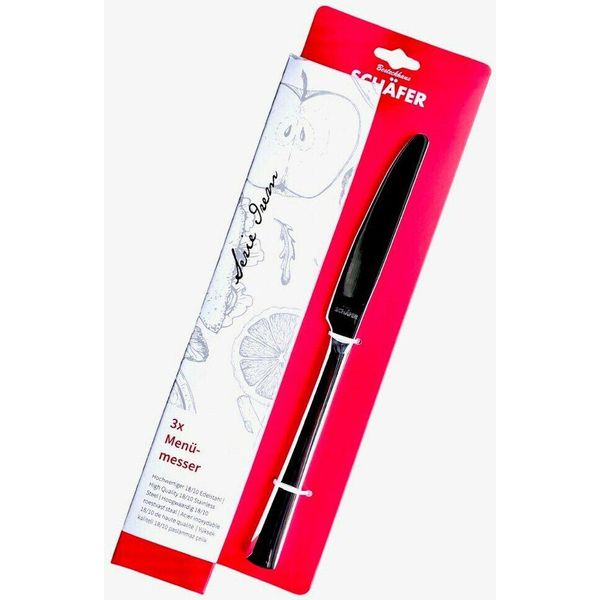 3X Posate A Scelta Serie Di Posate Menu Irem 18/10 In Acciaio Inox Lucidato A Specchio Coltello Menu-image