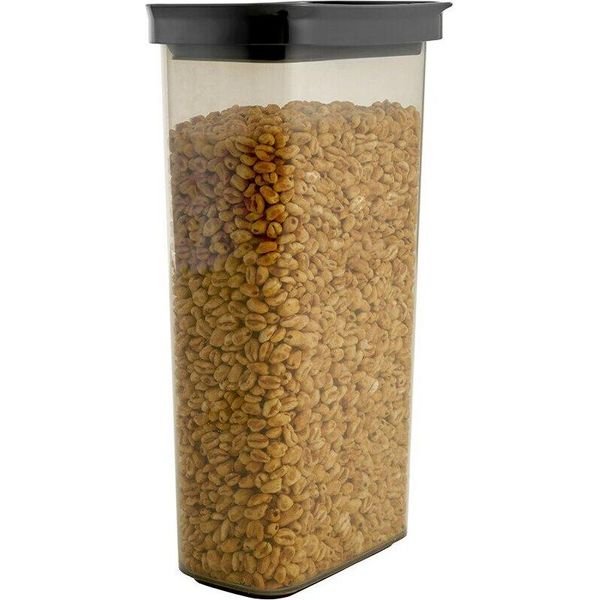 Barattoli Di Stoccaggio Michelino Barattolo Di Stoccaggio Serie Hannah Contenitore Per Alimenti Barattolo Di Stoccaggio 2700Ml Grigio-image