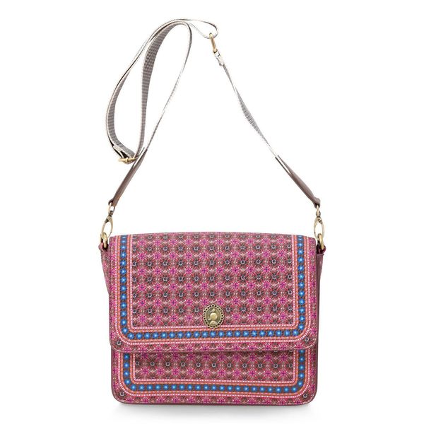 Pip Studio Borsa A Tracolla Borsa A Tracolla Cross Body Flap Clover Pink Mirtillo-image
