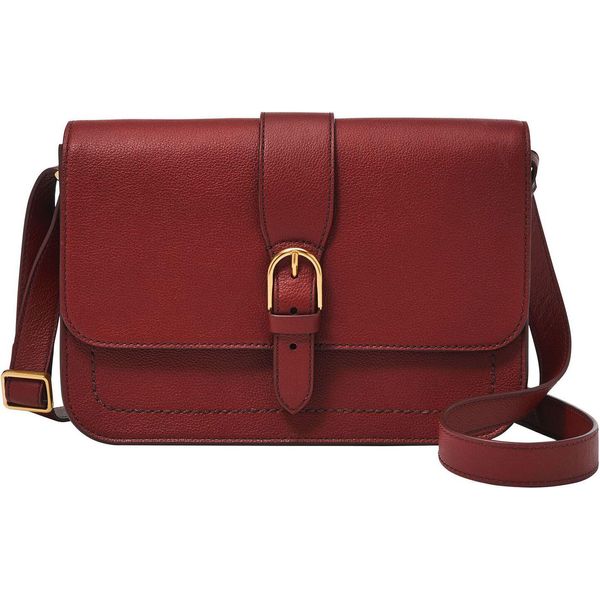 Fossil Borsa A Tracolla Borsa A Tracolla Zoey Large Crossbody Scarlet Rosso Scuro-image