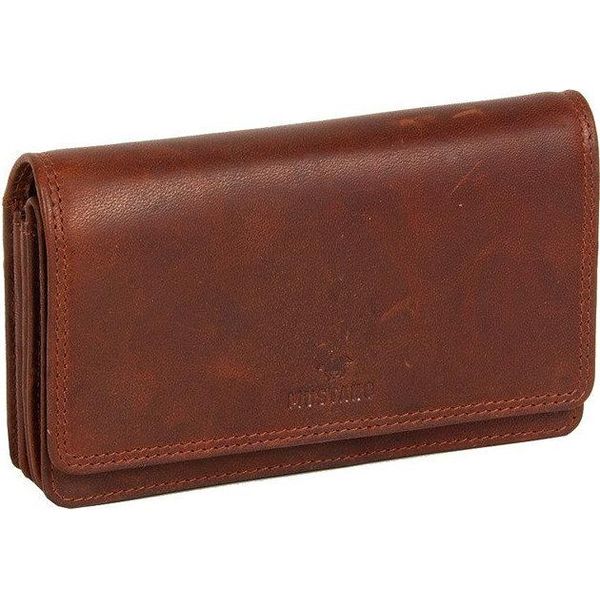Mustang Pelle Portafoglio Como Luanda Wallet Cognac Marrone Chiaro-image