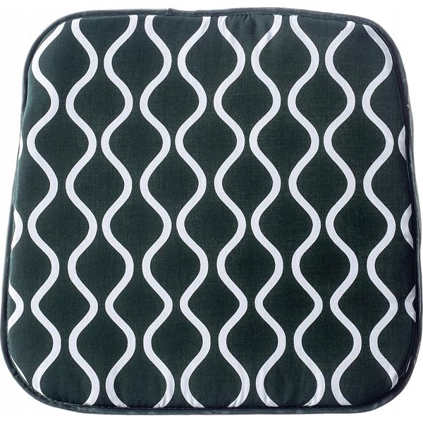 Cuscino Per Sedia Kadax "Braga"", Cuscino Per Sedia Da Giardino In Cotone, Verde, 40 Cm"-image