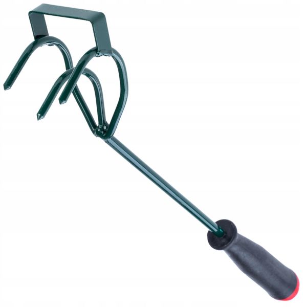 Coltivatore Kadax, Coltivatore Da Diserbo A 3 Denti, Piccolo Artiglio Da Fiori Con Manico, Accessori Da Giardino-image