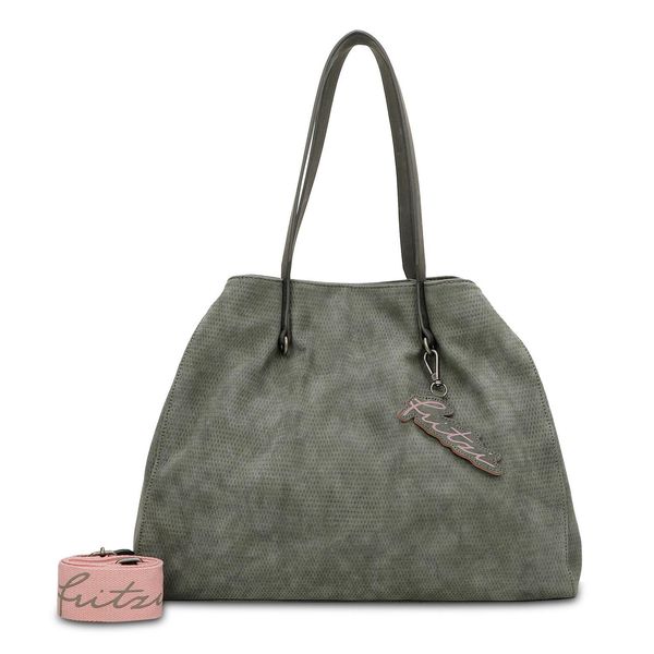 Fritzi Aus PreußEn Borsa Shopper Filli02 Sunny Shopper Anthra Grigio-image
