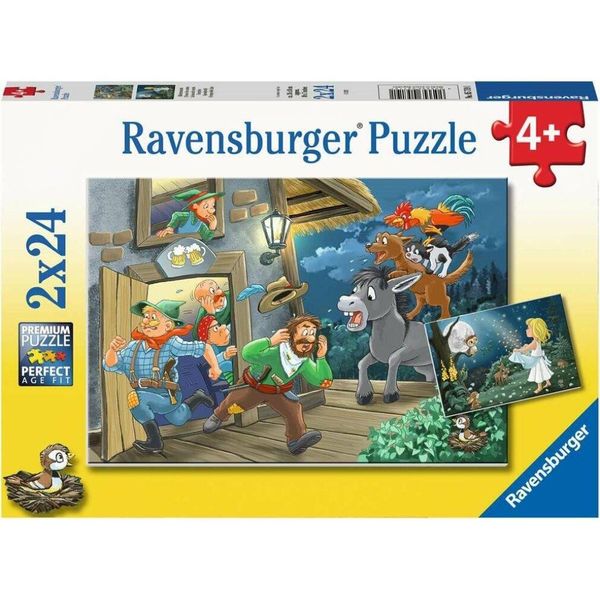 Ravensburger 5719 Puzzle Ora Delle Fiabe 2 X 24 Pezzi 5719-image