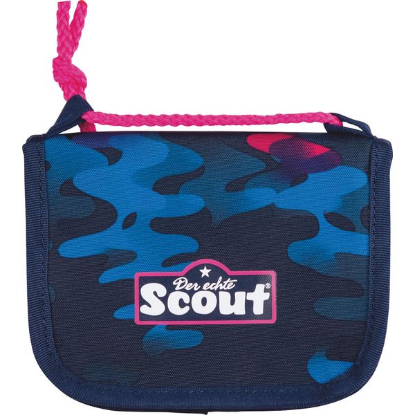 Scout Borsello Da Collo Portafoglio Brustbeutel Magic Sea Blu Scuro-image