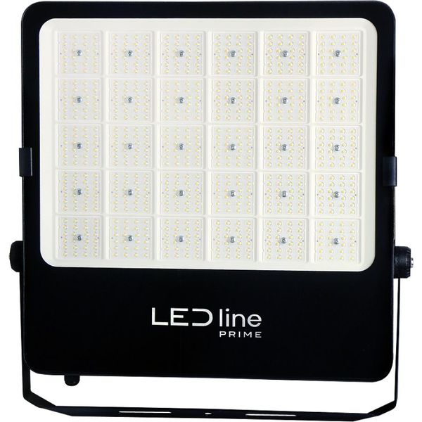 Led-Line Prime Proiettore 400W 56000Lm IK08 Nero IP66 Bianco Neutro 4000K-image