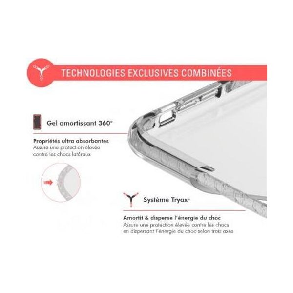 Custodia Force, Cover Rinforzata Per Huawei P30 Life, Trasparente-image