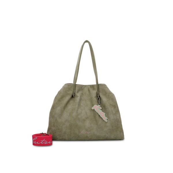 Fritzi Aus PreußEn Borsa Shopper Filli02 Sunny Shopper Moss Cachi-image