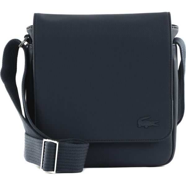 Lacoste Borsa A Tracolla Men's Classic Flap Crossover Bag Marine 166 Blu Scuro-image